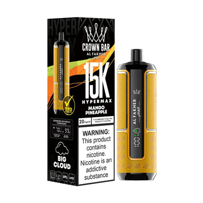 Al Fakher Crown Bar 15k Puffs Mango Pineapple