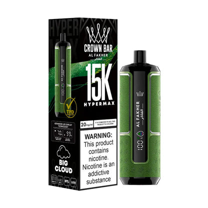 Al Fakher Crown Bar 15k Puffs Menthol