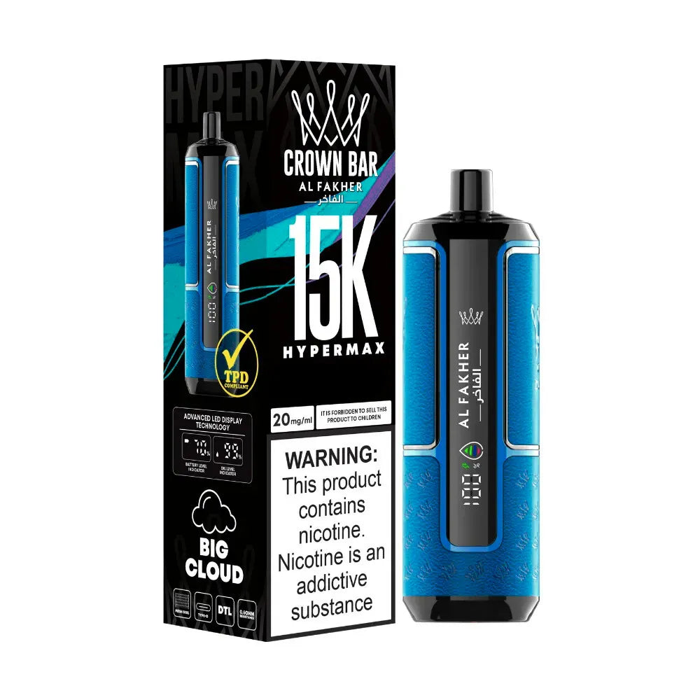 Al Fakher Crown Bar 15k Puffs Spearmint