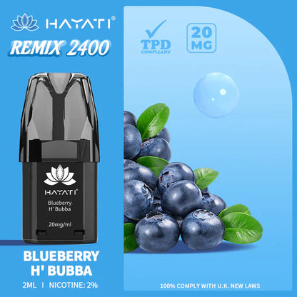 Hayati Remix 2400 Puffs Disposable Vape