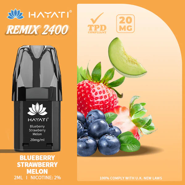 Hayati Remix 2400 Puffs Disposable Vape