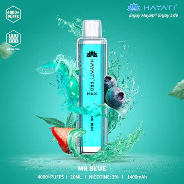 Mr Blue: Hayati Pro Max 4000 Puffs