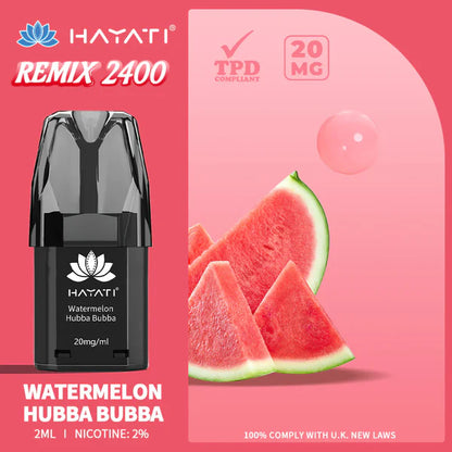 Hayati Remix 2400 Puffs Disposable Vape