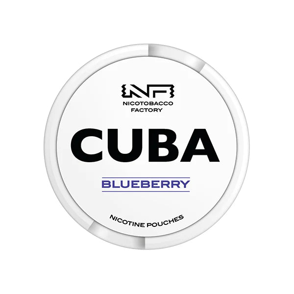 43mg CUBA White Nicotine Pouches