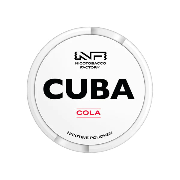 43mg CUBA White Cola flavours