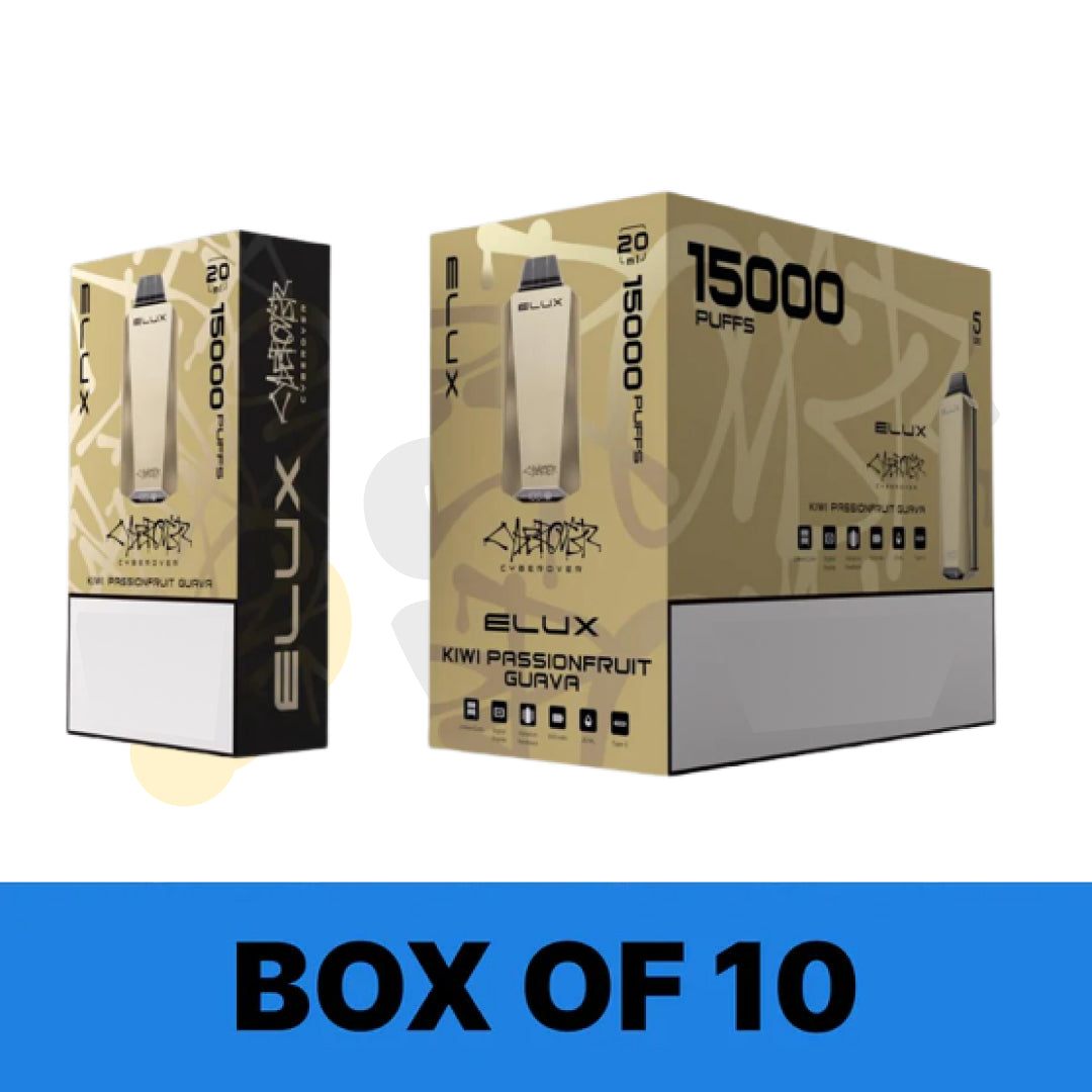 Elux Cyberover 15000 Puffs Disposable Vape Pack of 10