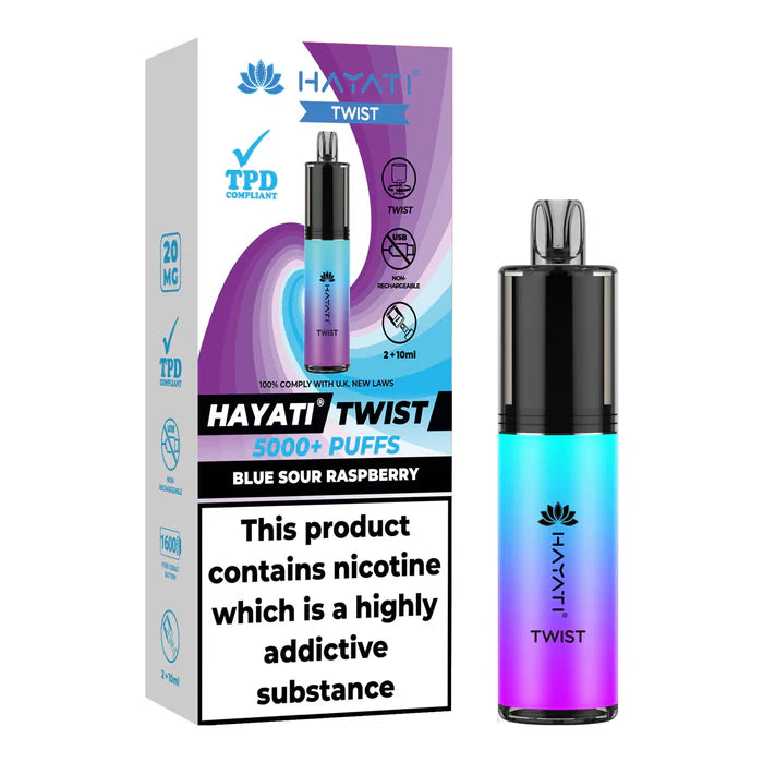 Hayati Twist 5000 Blue Sour Raspberry