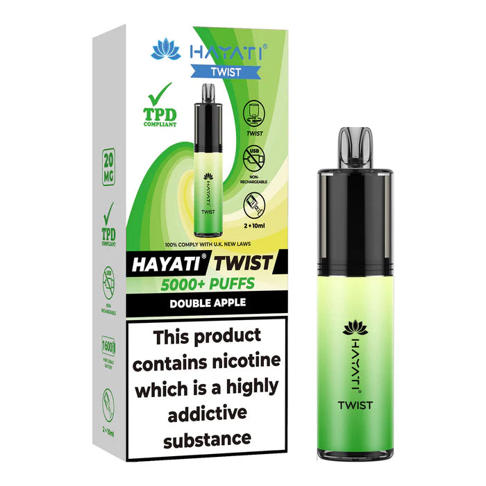 Hayati Twist 5000 Double Apple