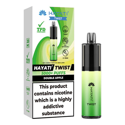 Hayati Twist 5000 Double Apple