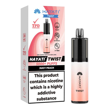 Hayati Twist 5000 Juicy Peach