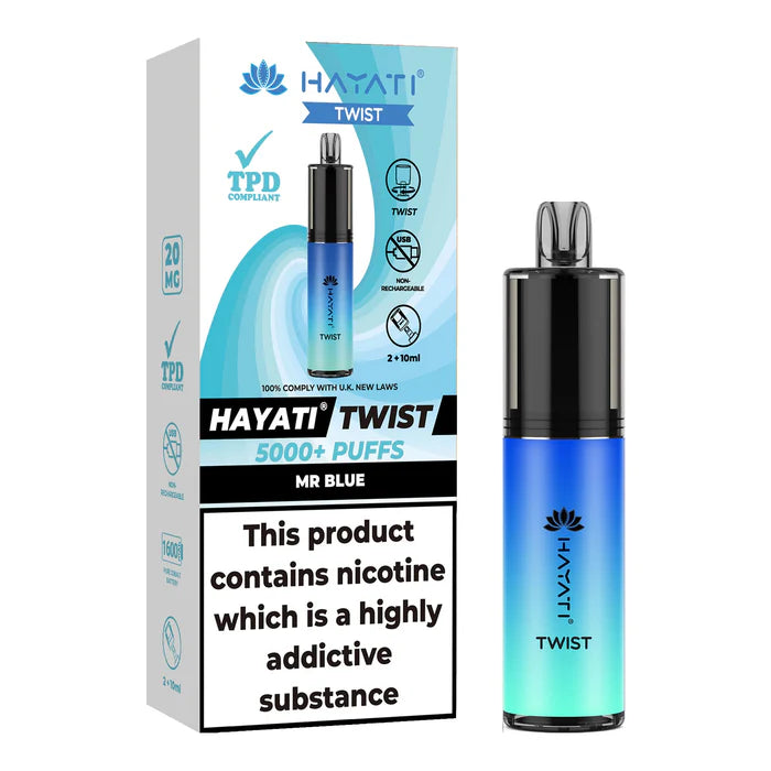 Hayati Twist 5000 Mr Blue