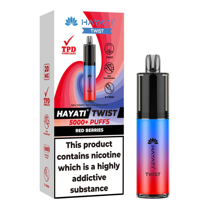 Hayati Twist 5000 Red Berries