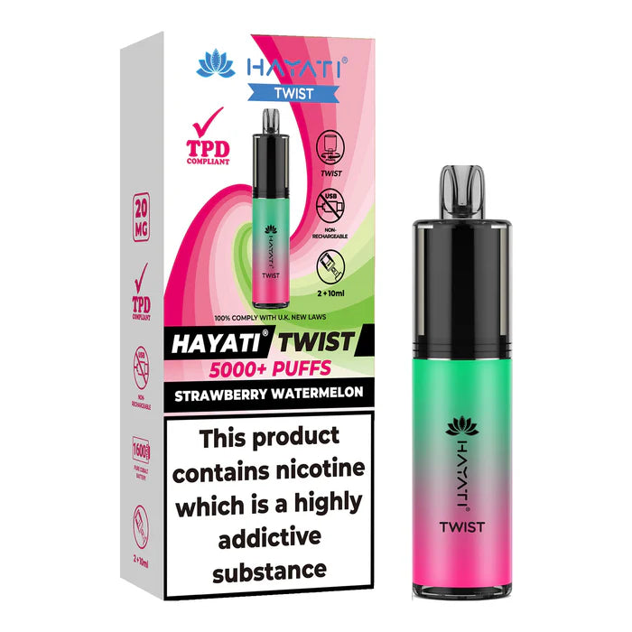 Hayati Twist 5000 Strawberry Watermelon