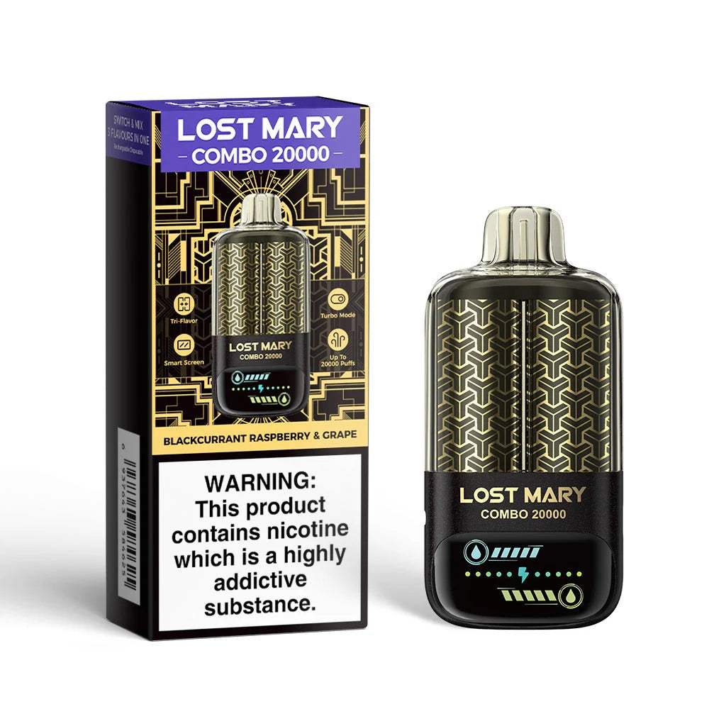 Lost Mary Combo 20000 Blackcurrent Raspberry