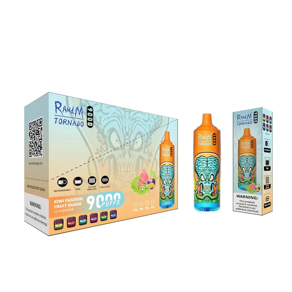 RandM-Tornado-9000-Disposable-Vape-kiwi-passion-fruit-guava