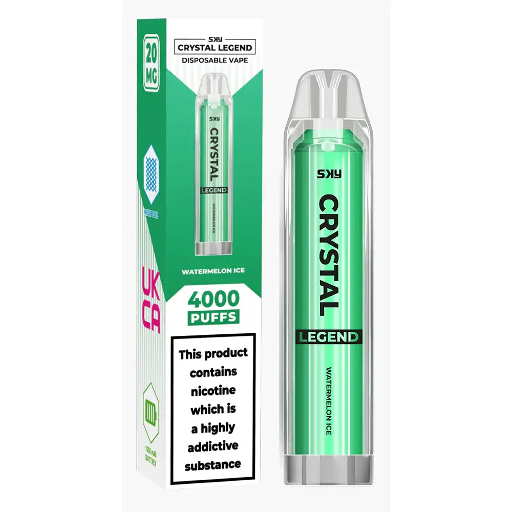 Crystal Legend 4000 Puff Disposable Vape Wholesale UK