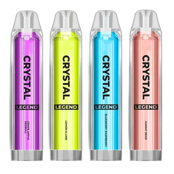 CRYSTAL LEGEND 4000 PUFFS DISPOSABLE VAPE