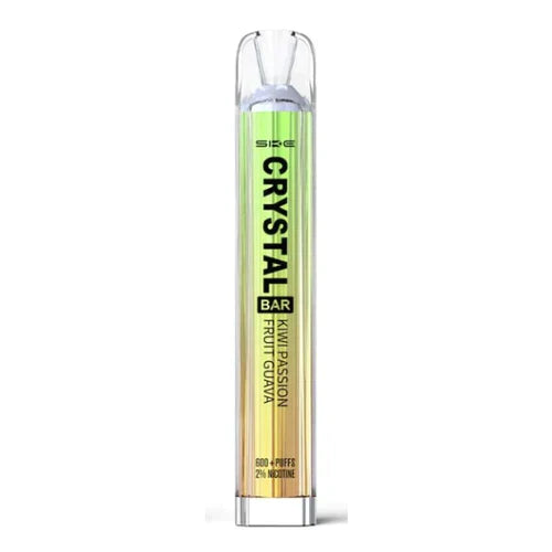 Crystal Bar 600 Puffs Kiwi Passion Fruit Disposable Vape