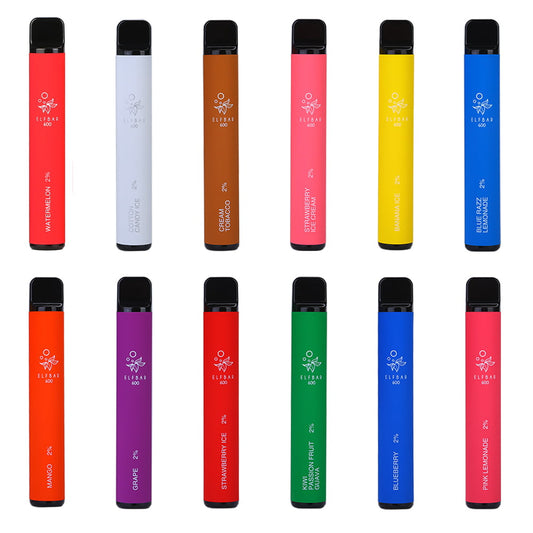 Enjoy 20mg Elf Bar Disposable Vape 600 Puffs Vaping at £3.74- Cigma Vape